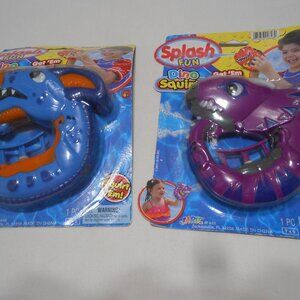 2 NEW JARU SPLASH FUN BATH POOL SQUIRT EM! UNISEX TOYS AGES 4+ SOME PACKAGE DAMA